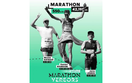 VICTOIRE SUR LE 1ER MARATHON DU VERCORS !